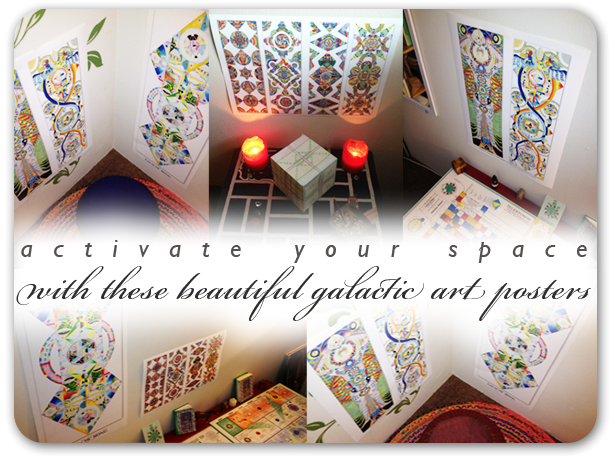 [Photograph showing the Doors of Perception Art Posters in a living space] "Activate your space with these beautiful art posters"