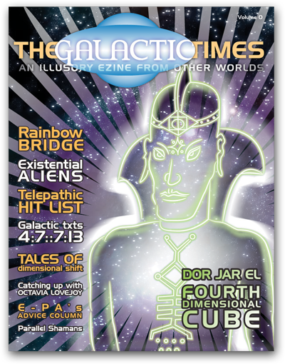 Cover of Volume 0 of The Galactic Times