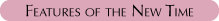 Features of the New Time
