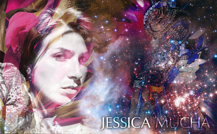 Photo Collage of artist Jessica Mucha