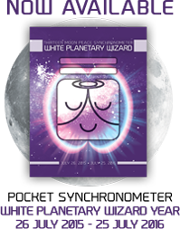 Now Available for Download - Free pocket synchronometer - White Planetary Wizard Year - 26 July 2015 to 25 July 2016