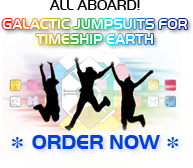 All Aboard! Galactic Jumpsuits for Timeship Earth 2013 Order Now