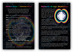 [Rainbow Bridge Meditation Postcard]