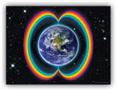Rainbow Bridge Earth Poster - Americas