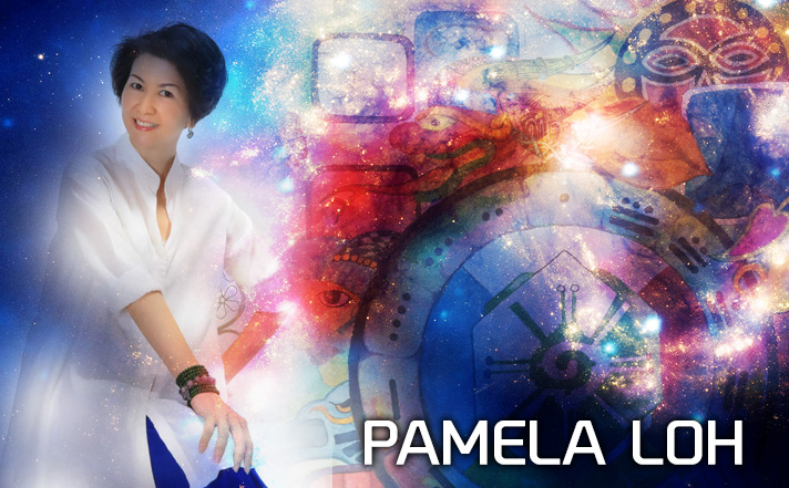 Photo Collage of artist Pamela Loh
